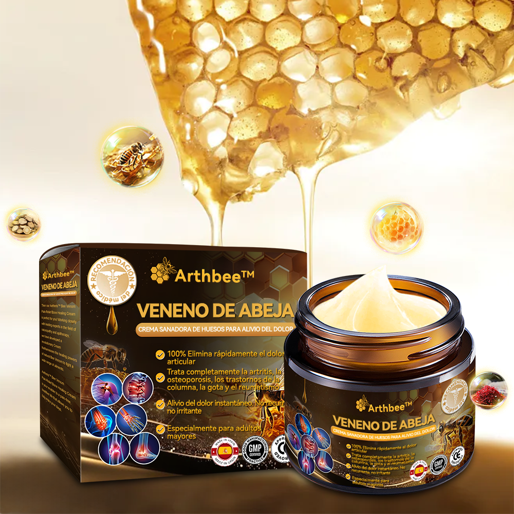 🦵Arthbee™ Terapias Crema con Veneno de Abeja para la Artritis (Especialmente para personas mayores, con la recomendación de la AAOS) 🔥El último día de la promoción con un 70% de descuento