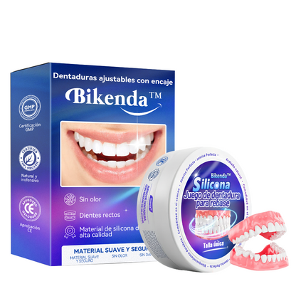 𝐁𝐢𝐤𝐞𝐧𝐝𝐚™💡 Juego de prótesis dentales de silicona reconstituible (🦷Descuento por tiempo limitado. Últimos 30 minutos🦷)